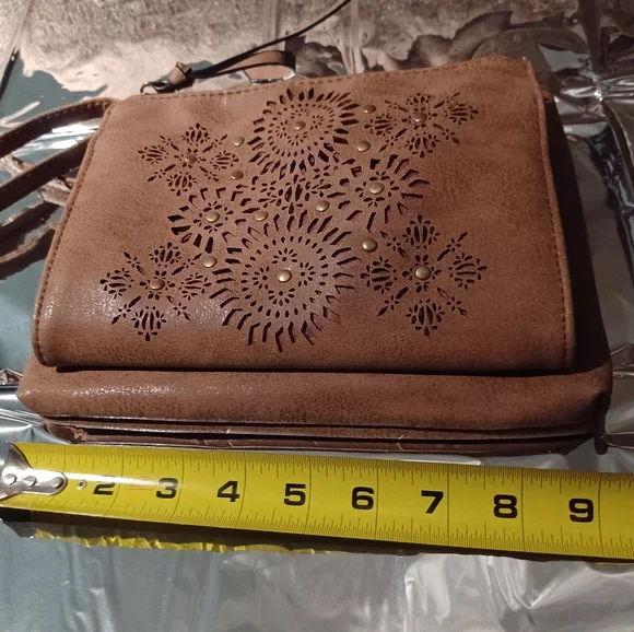 boho laser cut organizer purse - Picture 8 of 8